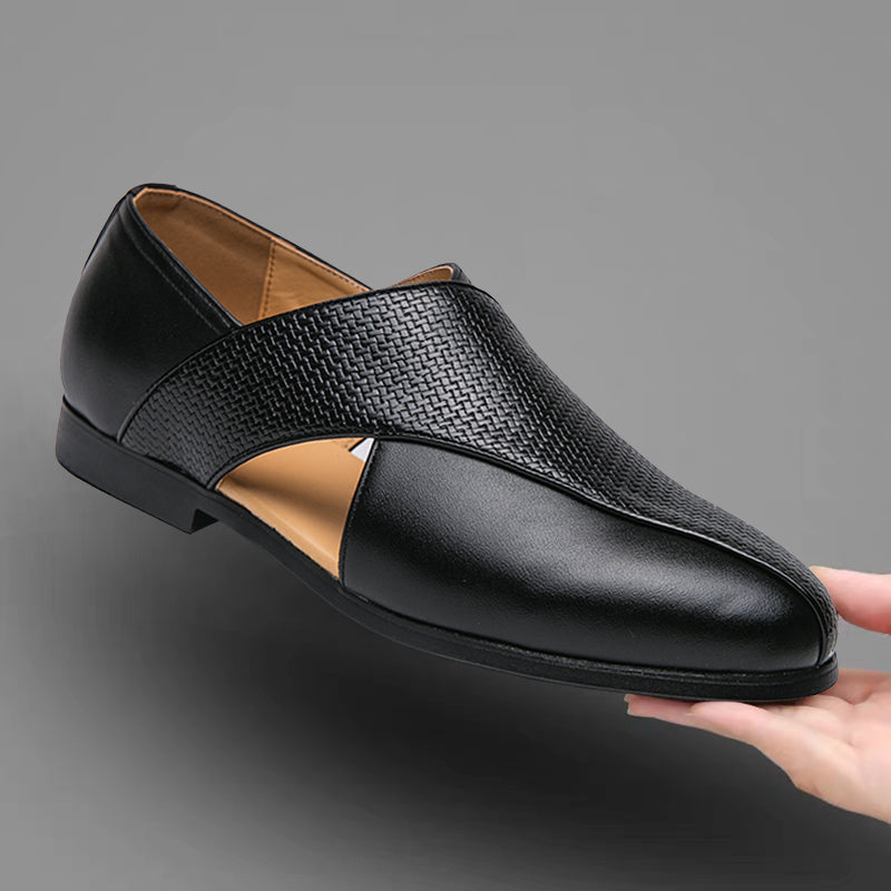 Vintém d'Ouro - Mocassins de couro vintage