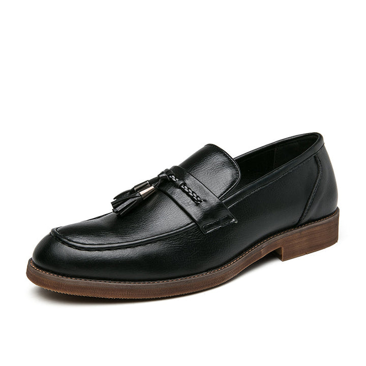 Vintém d'Ouro - Mocassins de couro com borla