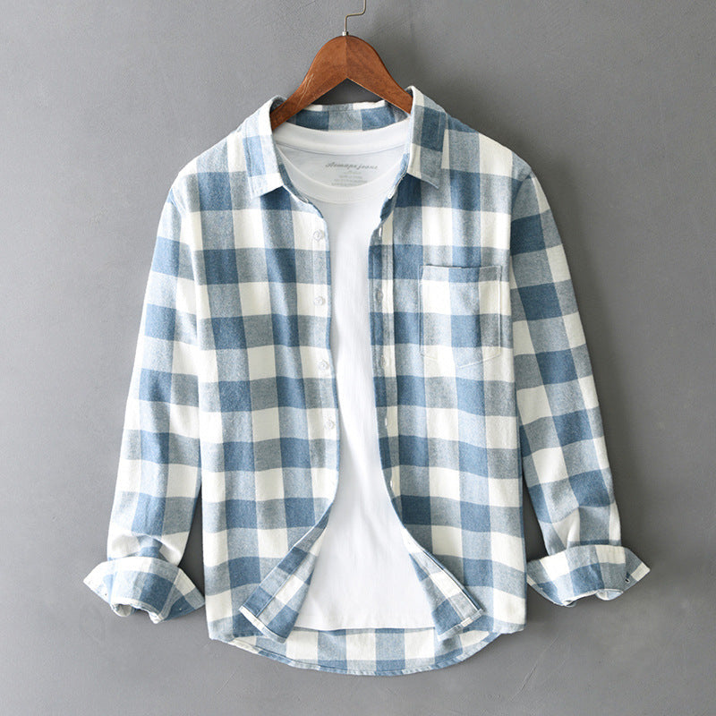 Vintém d'Ouro - Camisa xadrez elegante