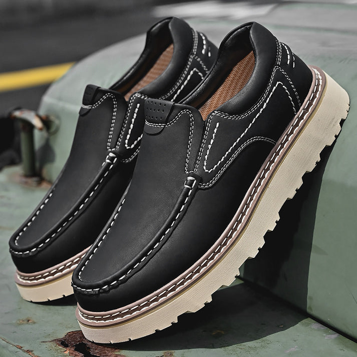 Vintém d'Ouro - Sapatos de couro elegantes