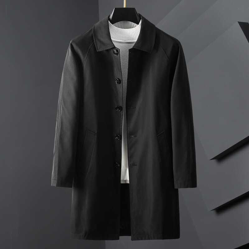 Vintém d'Ouro - Casaco trench elegante para homem
