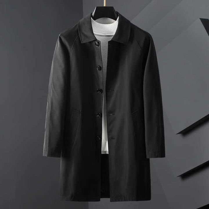 Vintém d'Ouro - Casaco trench elegante para homem