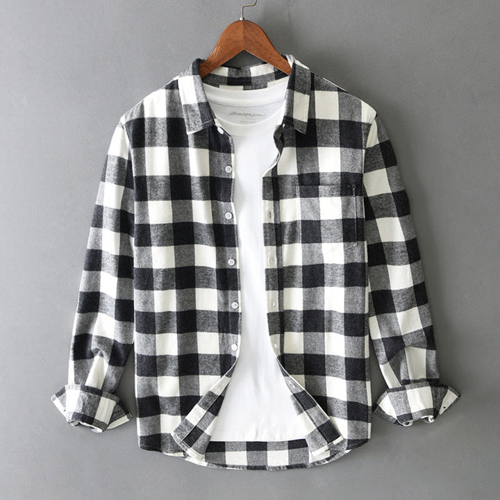 Vintém d'Ouro - Camisa xadrez elegante