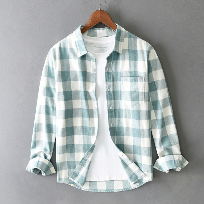 Vintém d'Ouro - Camisa xadrez elegante