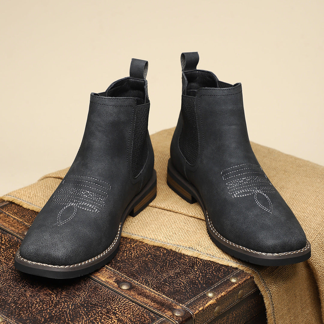 Vintém d'Ouro - Botas de couro elegantes para homem