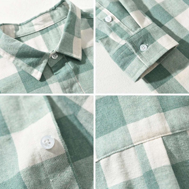 Vintém d'Ouro - Camisa xadrez elegante