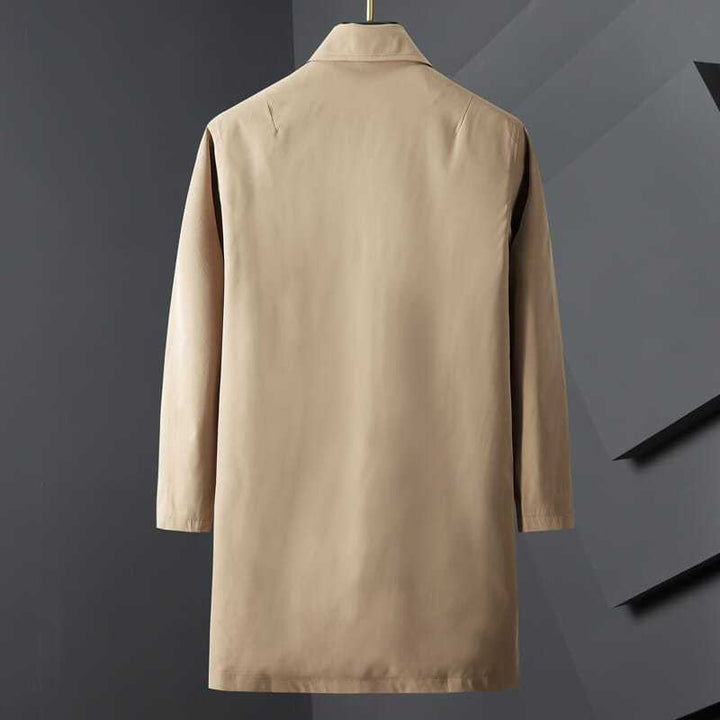 Vintém d'Ouro - Casaco trench elegante para homem