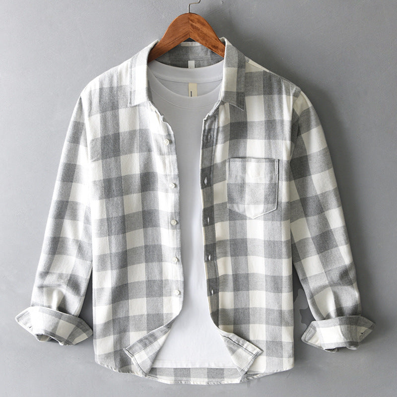 Vintém d'Ouro - Camisa xadrez elegante