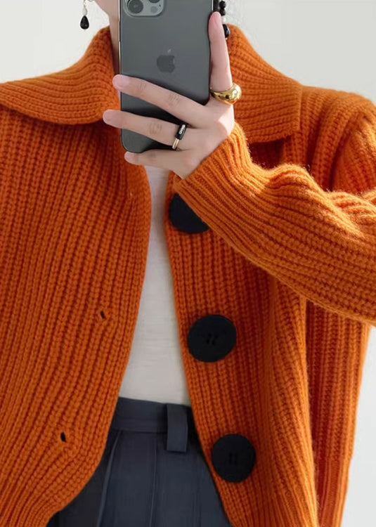 Vintém d'Ouro - Cardigan de Tricô com Gola