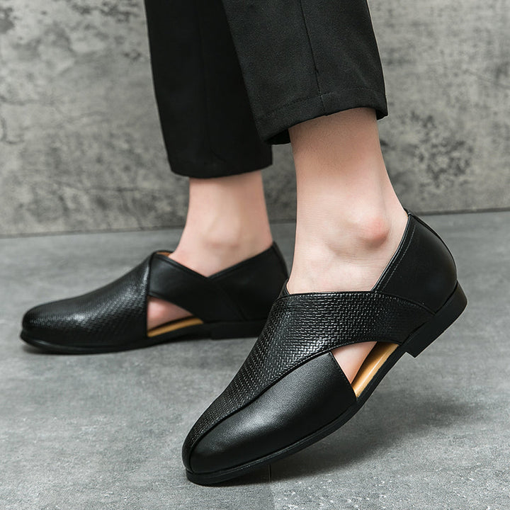 Vintém d'Ouro - Mocassins de couro vintage