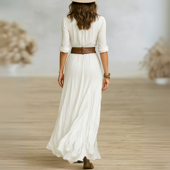 Vintém d'Ouro - Vestido Maxi Chique