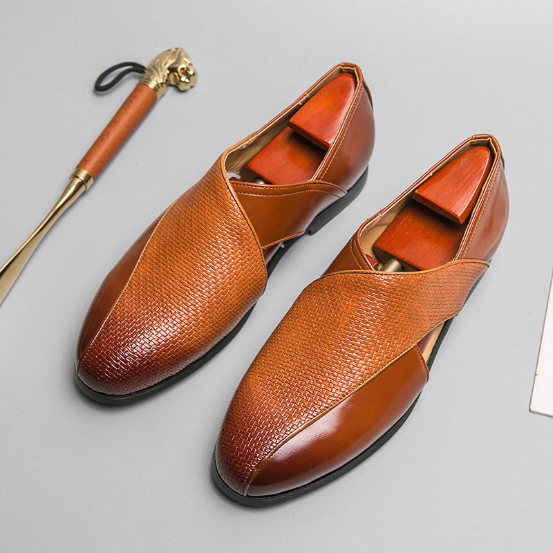 Vintém d'Ouro - Mocassins de couro vintage