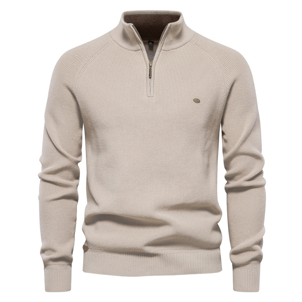 Vintém d'Ouro - Camisola de luxo com fecho de correr