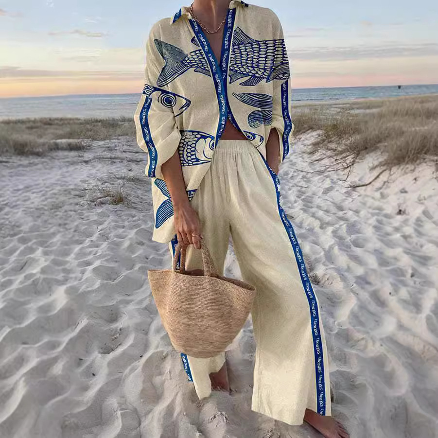 Vintém d'Ouro - Conjunto feminino leve e sofisticado para dias de verão