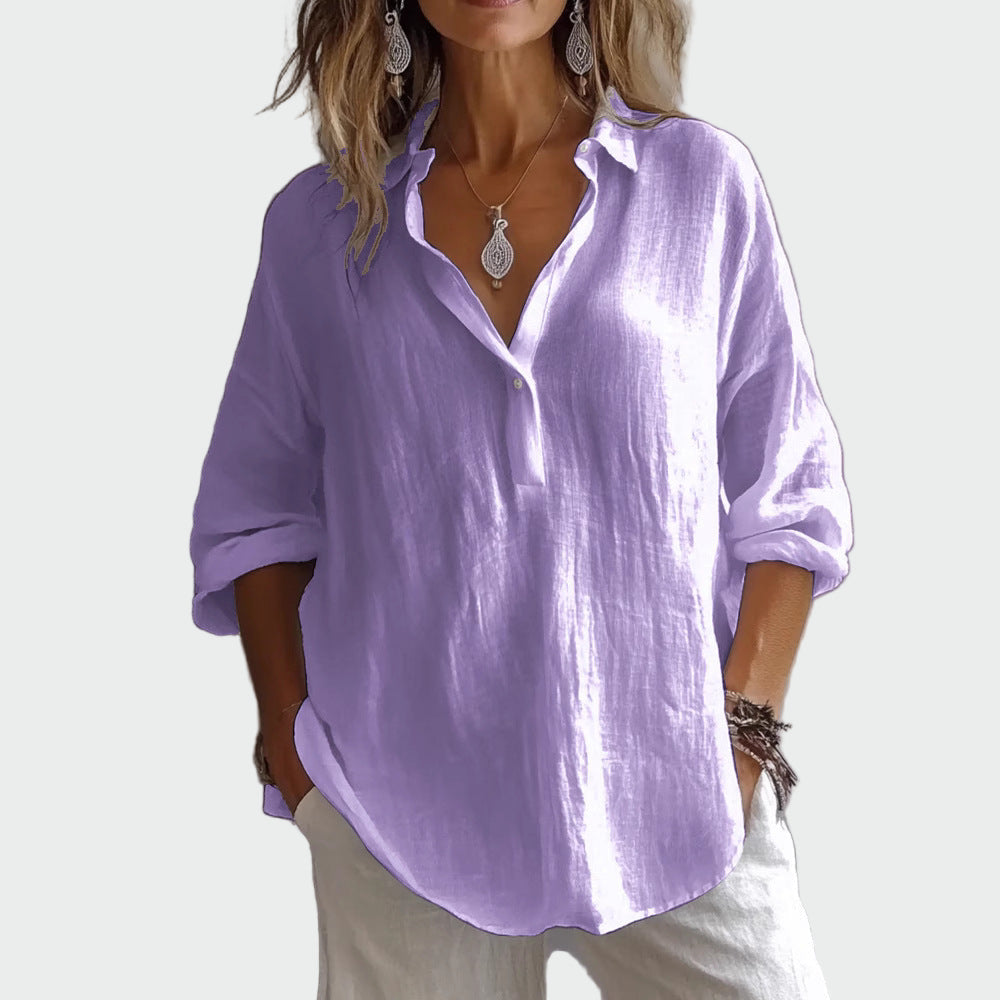 Vintém d'Ouro - Blusa Casual Elegante