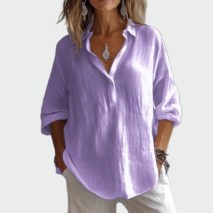 Vintém d'Ouro - Blusa Casual Elegante