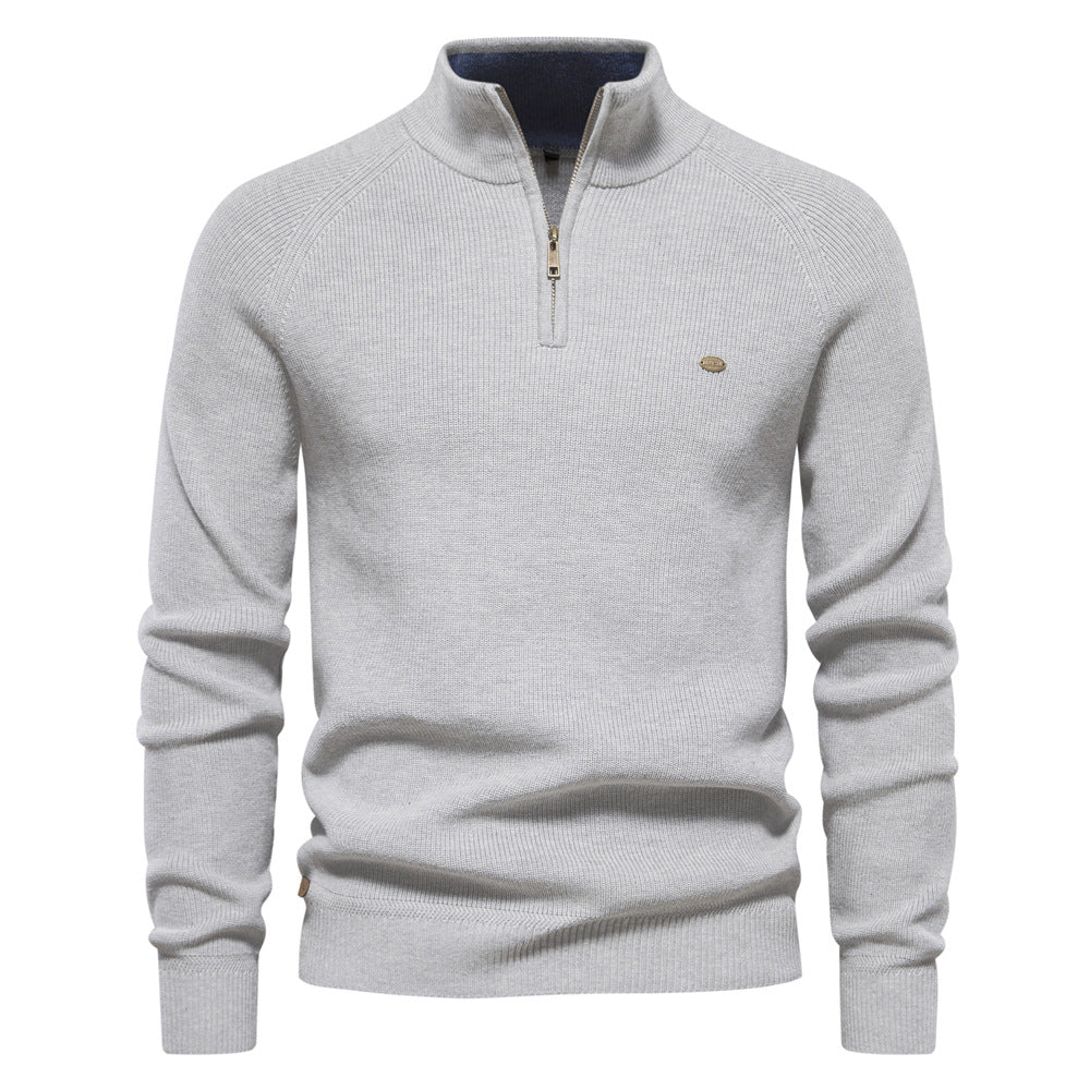 Vintém d'Ouro - Camisola de luxo com fecho de correr