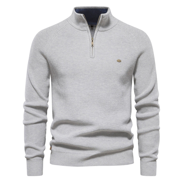 Vintém d'Ouro - Camisola de luxo com fecho de correr