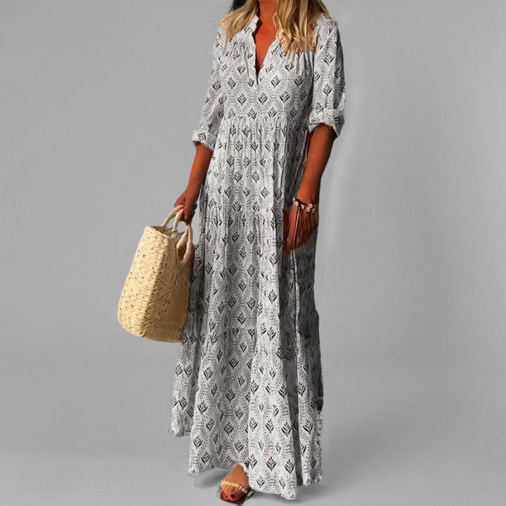 Vintém d'Ouro - Vestido Longo Vintage