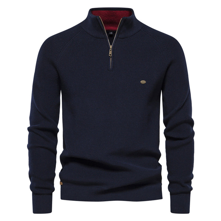 Vintém d'Ouro - Camisola de luxo com fecho de correr