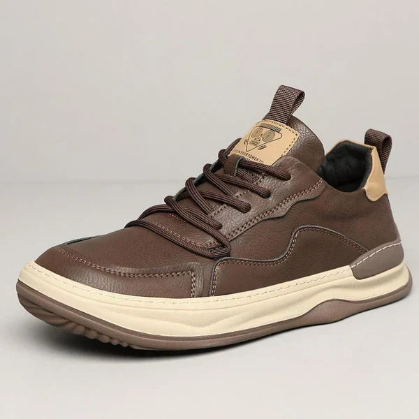 Vintém d'Ouro - Sapatos de couro com sola alta
