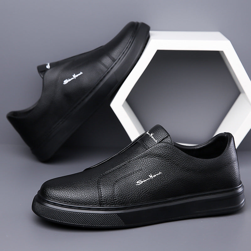 Vintém d'Ouro - Sapatos Slip-On de couro