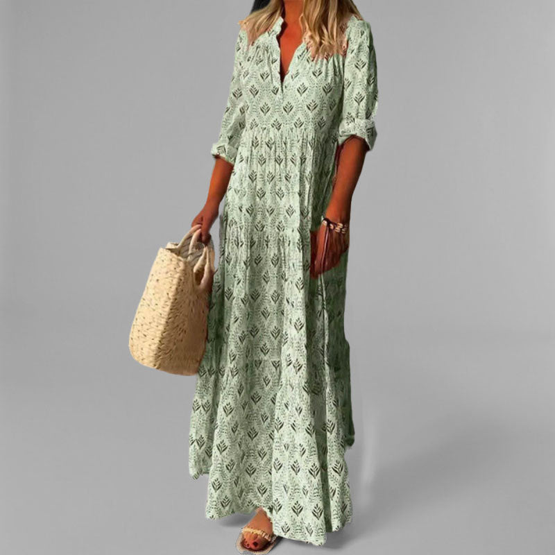 Vintém d'Ouro - Vestido Longo Vintage