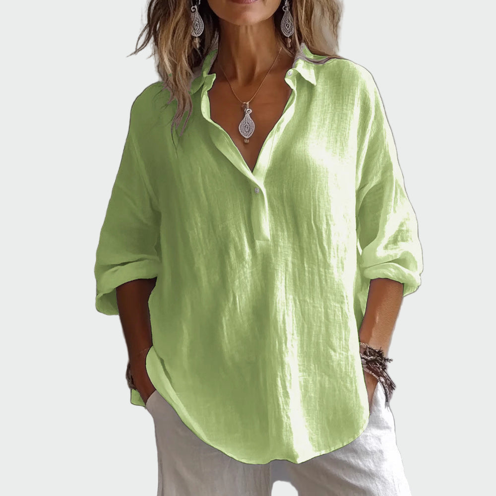 Vintém d'Ouro - Blusa Casual Elegante