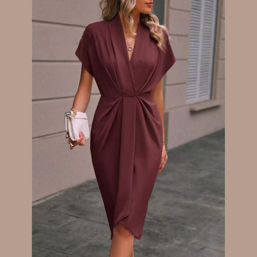 Vintém d'Ouro - Vestido Midi Envelope