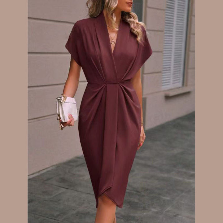 Vintém d'Ouro - Vestido Midi Envelope