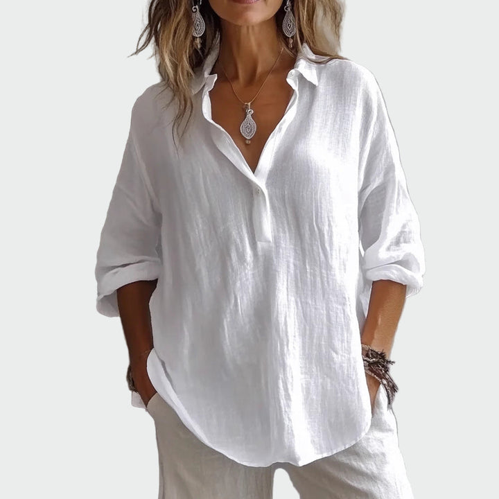 Vintém d'Ouro - Blusa Casual Elegante