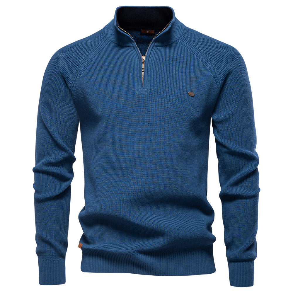 Vintém d'Ouro - Camisola de luxo com fecho de correr