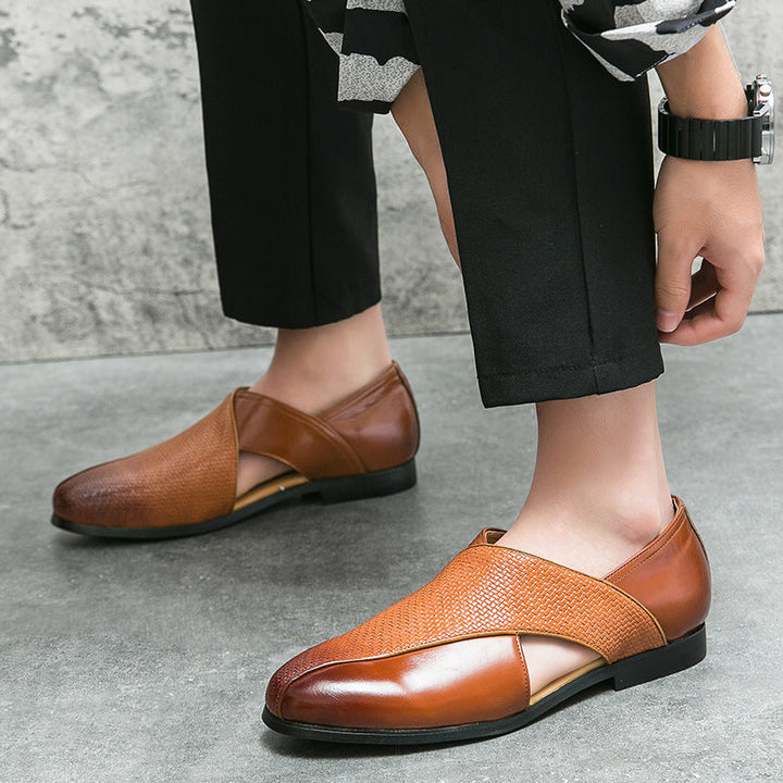 Vintém d'Ouro - Mocassins de couro vintage