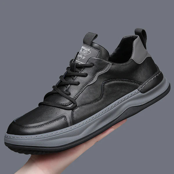 Vintém d'Ouro - Sapatos de couro com sola alta