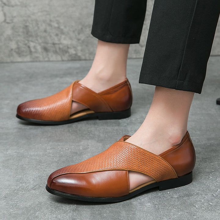 Vintém d'Ouro - Mocassins de couro vintage