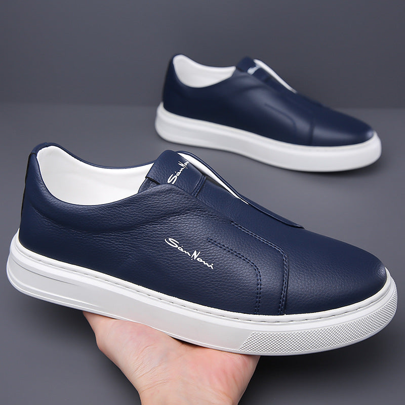Vintém d'Ouro - Sapatos Slip-On de couro