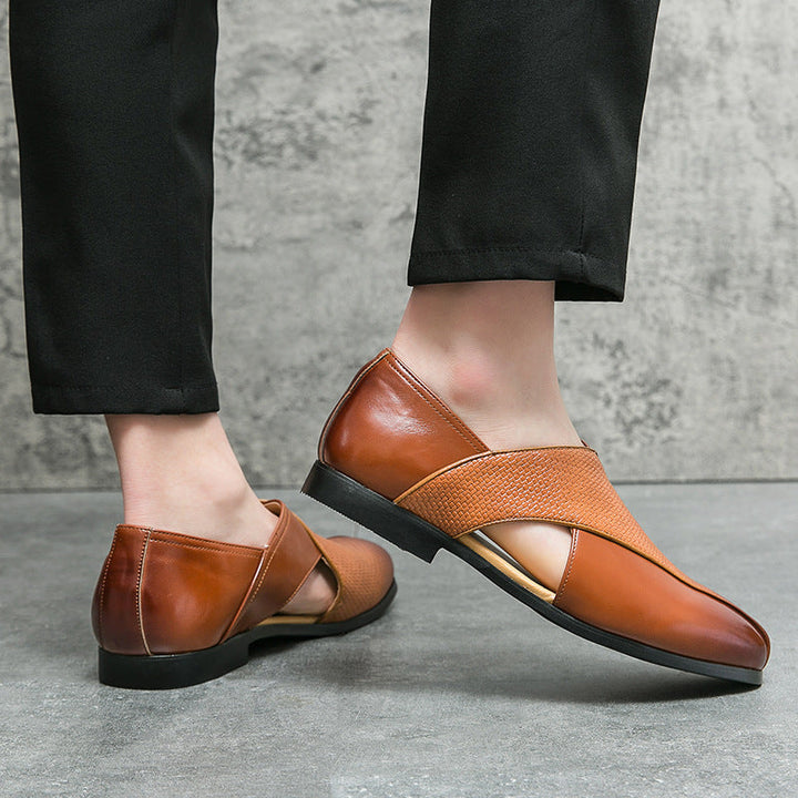 Vintém d'Ouro - Mocassins de couro vintage
