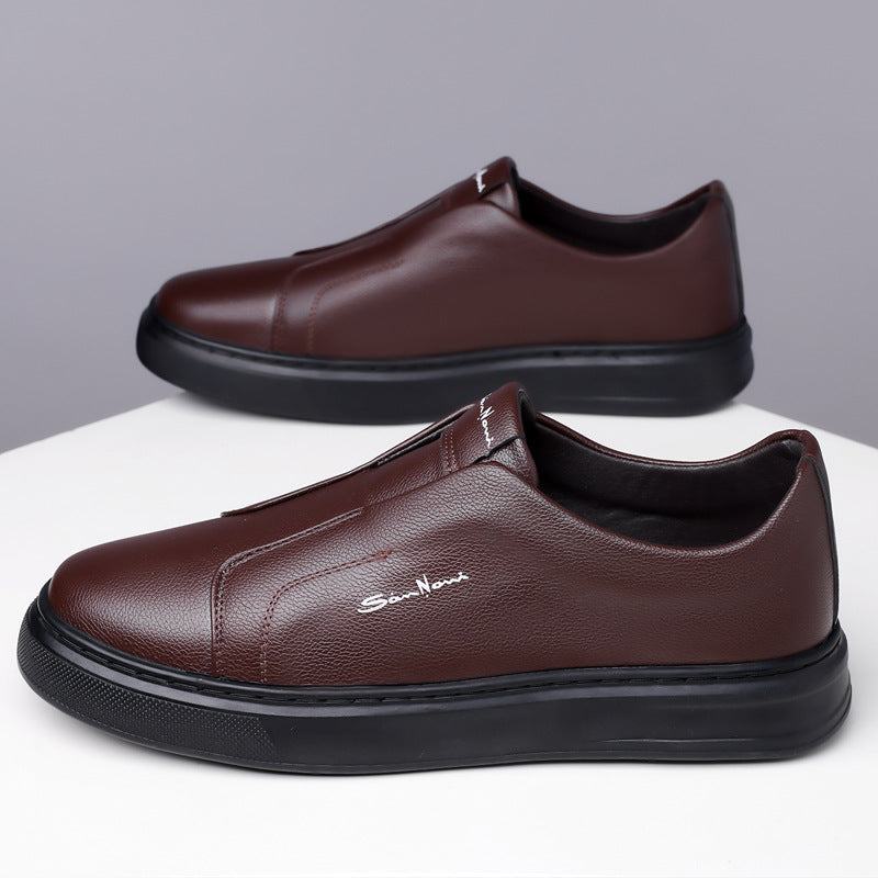 Vintém d'Ouro - Sapatos Slip-On de couro