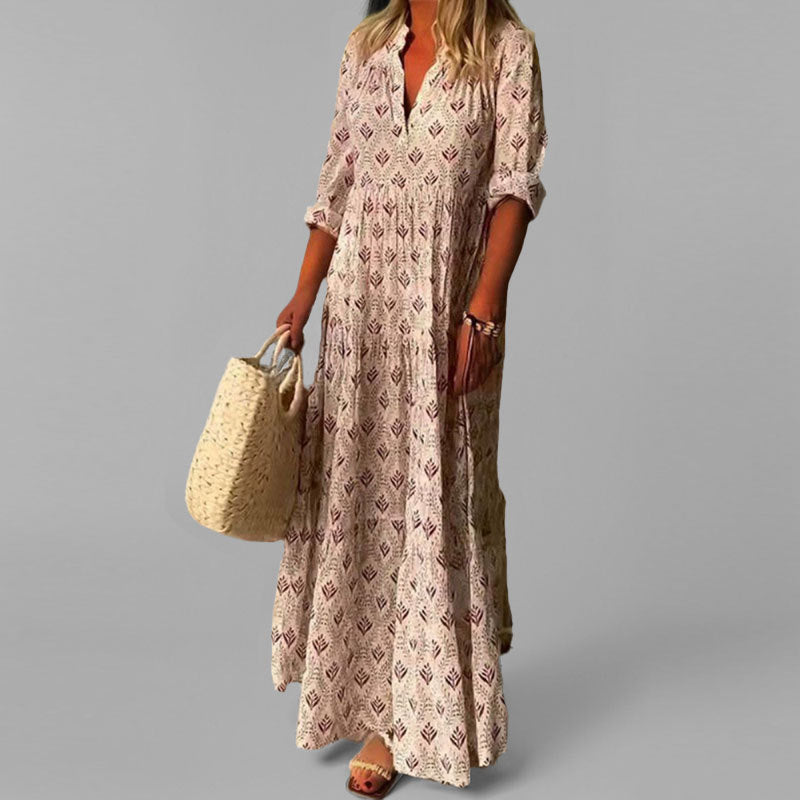 Vintém d'Ouro - Vestido Longo Vintage