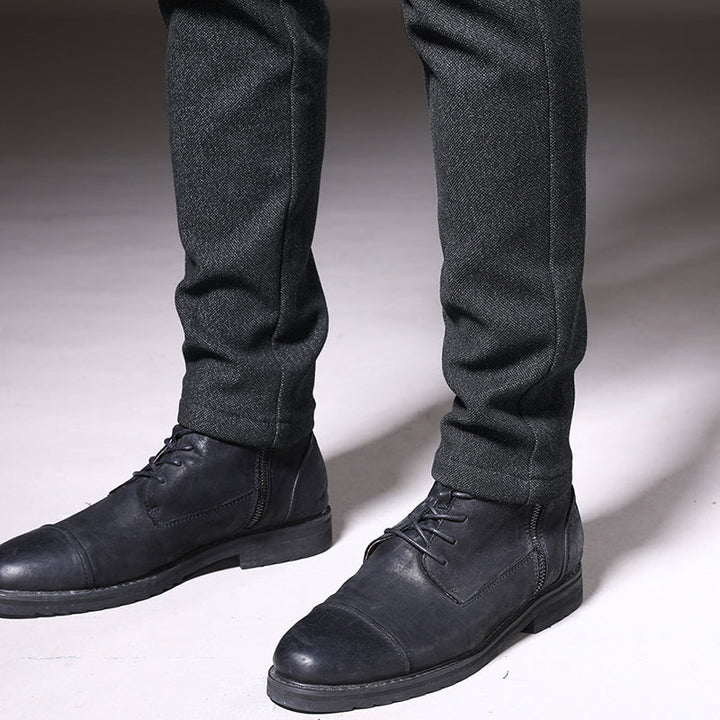 Vintém d'Ouro - Calças elegantes de corte justo