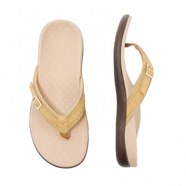 Vintém d'Ouro - sandália ortopédica leve estilo flip-flop
