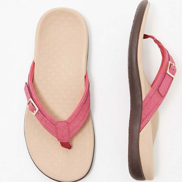 Vintém d'Ouro - sandália ortopédica leve estilo flip-flop