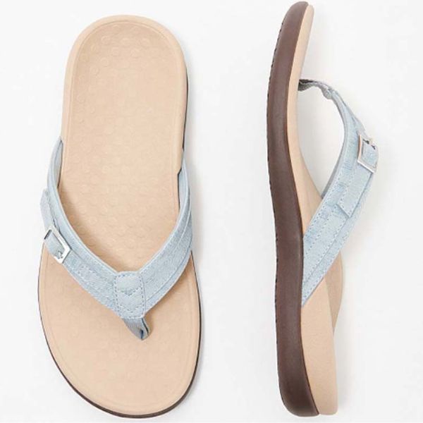 Vintém d'Ouro - sandália ortopédica leve estilo flip-flop