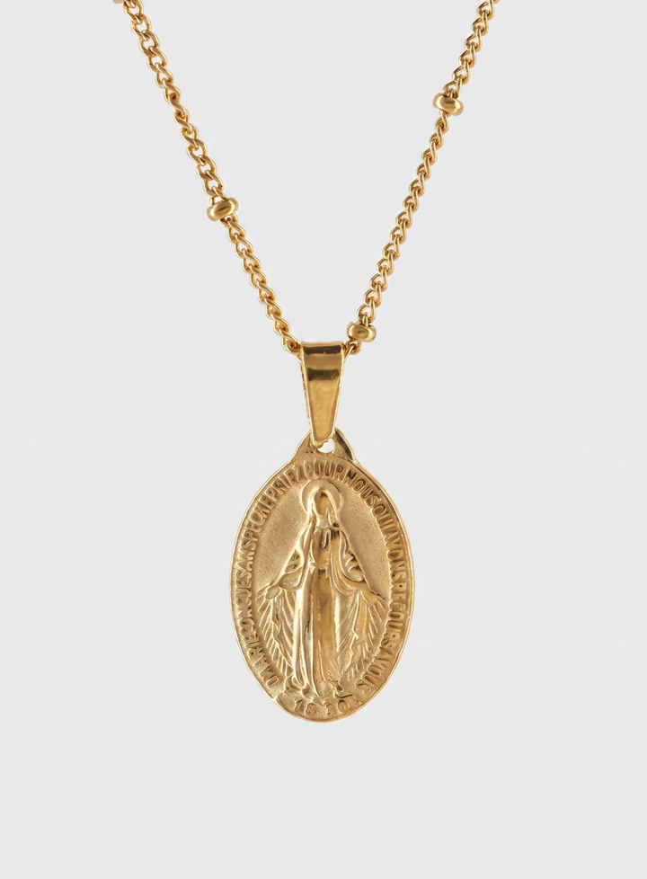 Vintém d'Ouro - Colar com Medalha Milagrosa