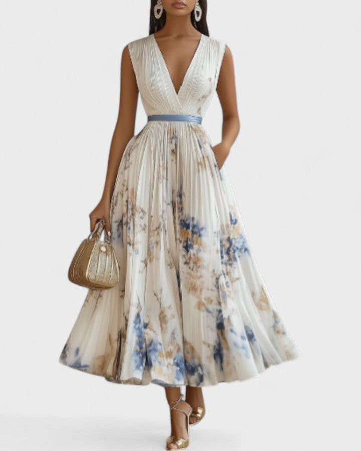 Vintém d'Ouro - Vestido de Cerimônia Floral