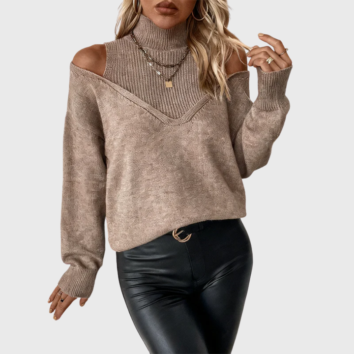 Vintém d'Ouro - Suéter feminino elegante