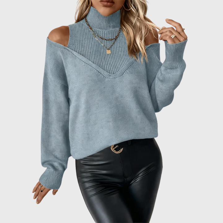 Vintém d'Ouro - Suéter feminino elegante