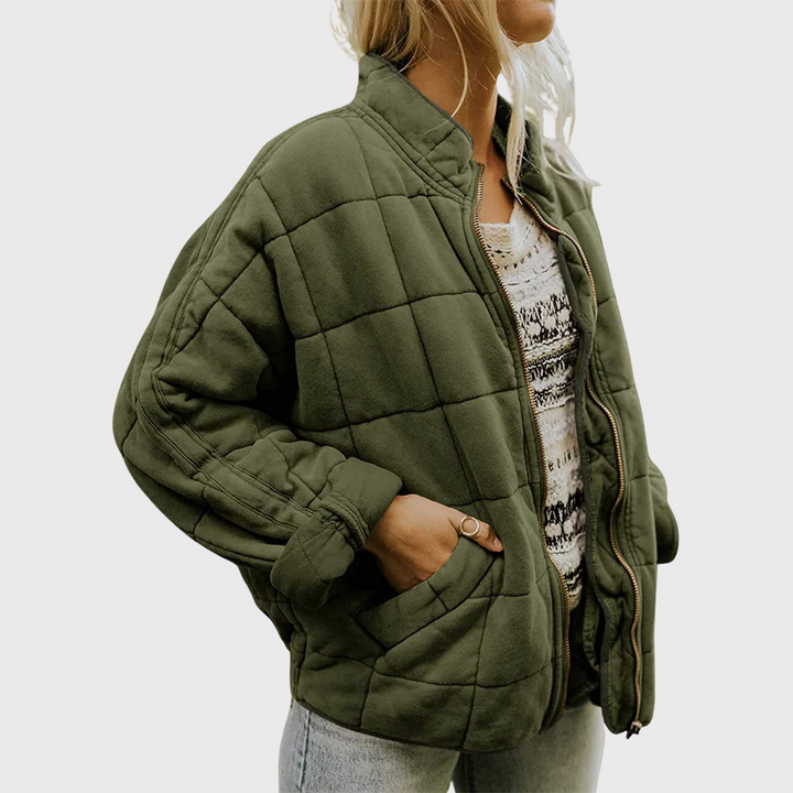 Vintém d'Ouro - Casaco acolchoado oversized elegante