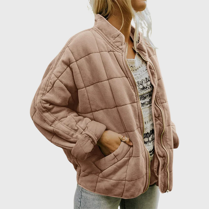 Vintém d'Ouro - Casaco acolchoado oversized elegante
