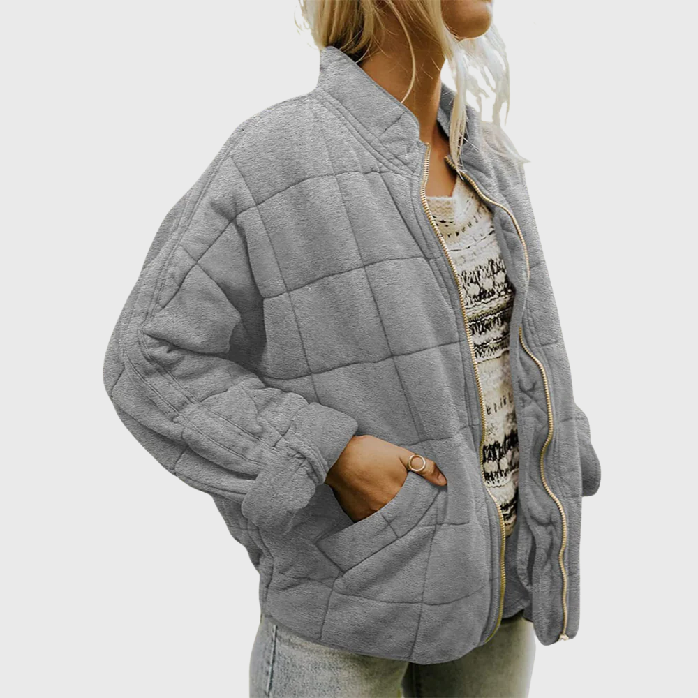 Vintém d'Ouro - Casaco acolchoado oversized elegante
